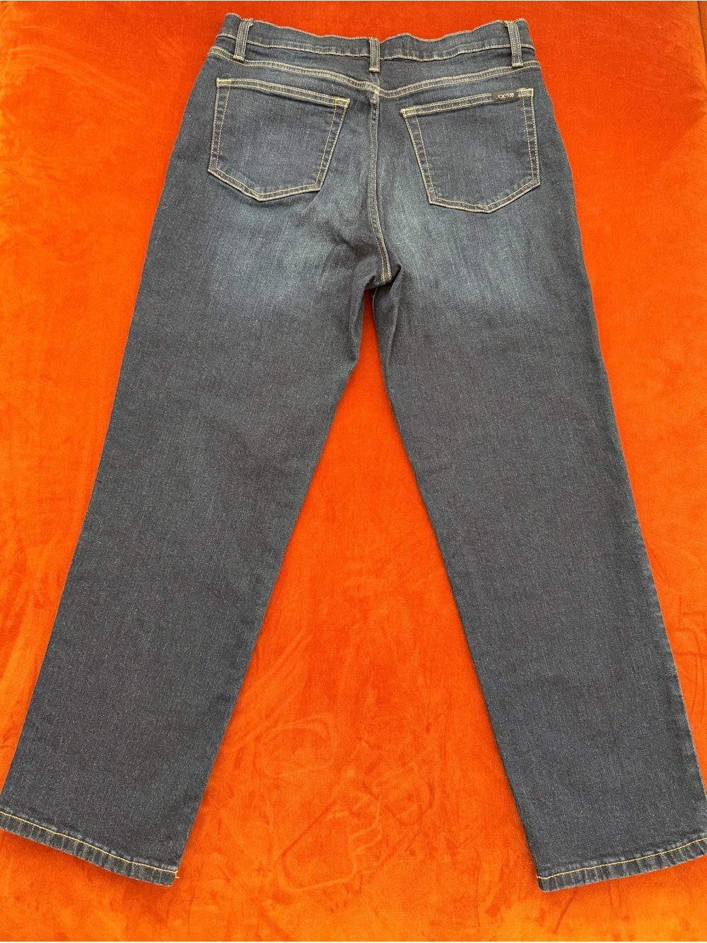 Joe’s Jeans The OG High Rise Straight Ankle Stretch Jeans Dark Denim Size 30 - Picture 5 of 8